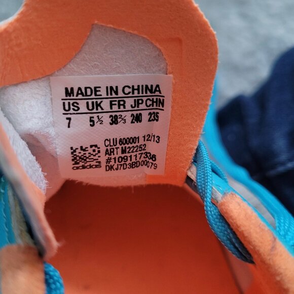 Adidas F30 TRX FG Firm Ground Soccer Cleats Samba Blue/ Glow Orange/Purple Sz 7 - Picture 10 of 12